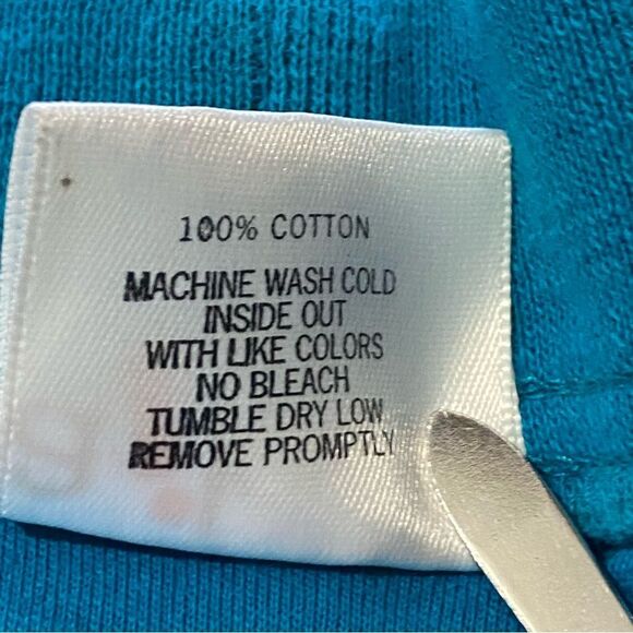 Vintage Aileen Too Blue Button Up V-Neck Sweater Cardigan Women’s Size 16W/36 - Picture 16 of 16